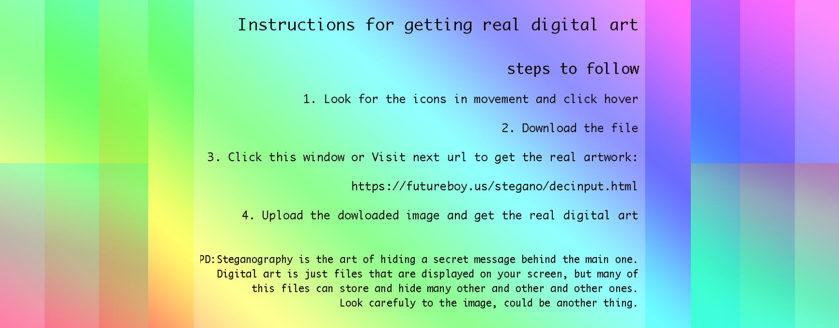 Instructions